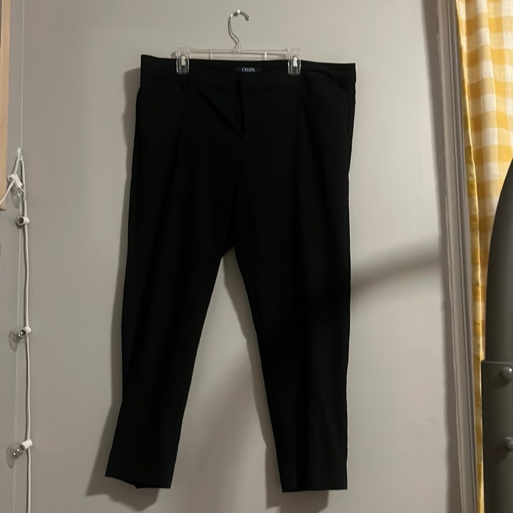 Black khakis